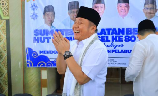 Gubernur Herman Deru dan Wagub Cik Ujang Hadiri Sumsel Bermunajat HUT ke-80 Provinsi, Ajak Masyarakat Perkuat Syukur dan Bangun Generasi Unggul