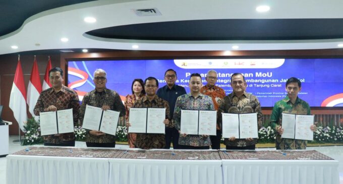 Gubernur Herman Deru Tegaskan Dukungan Penuh Integrasi Tol Menuju Pelabuhan Tanjung Carat, Investasi Capai Rp26 Triliun