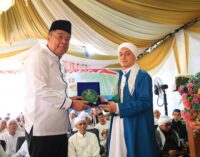Hadiri Haul Akbar KH Ali Umar Thoyib, Wagub Sumsel Cik Ujang Tegaskan Komitmen Pemprov Dukung Pendidikan dan Dakwah Islam