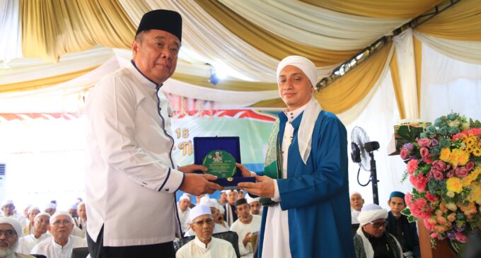 Hadiri Haul Akbar KH Ali Umar Thoyib, Wagub Sumsel Cik Ujang Tegaskan Komitmen Pemprov Dukung Pendidikan dan Dakwah Islam