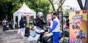 Honda Victory Meriahkan Perusahaan dan Instansi di Palembang