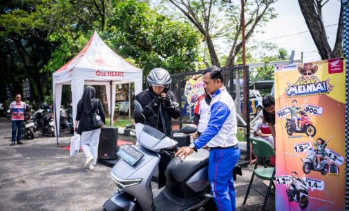 Honda Victory Meriahkan Perusahaan dan Instansi di Palembang