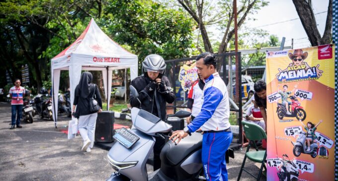 Honda Victory Meriahkan Perusahaan dan Instansi di Palembang