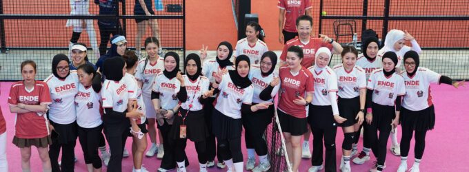 Buka Turnamen Padel Ende Vol. 1, Gubernur Herman Deru Tekankan Pentingnya Sportivitas dan Kebersamaan