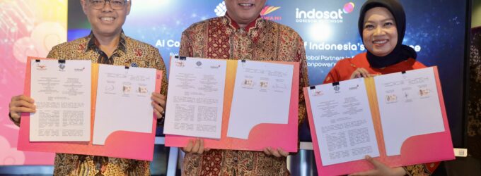 Indosat, Wadhwani, dan Kemnaker Teken MoU Cetak 1 Juta Talenta Digital Indonesia melalui AI