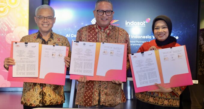 Indosat, Wadhwani, dan Kemnaker Teken MoU Cetak 1 Juta Talenta Digital Indonesia melalui AI