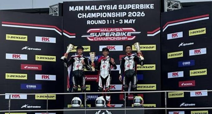 Melesat di Thailand Talent Cup 2026, Pebalap Belia Astra Honda Amankan Podium Kedua