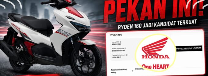 Rayden 160 Terdaftar Paten ! Honda Air Blade 2026 Siap Tantang Aerox Pekan Ini ?