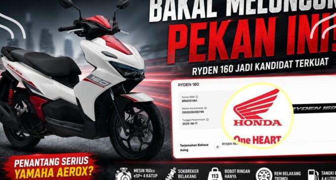 Rayden 160 Terdaftar Paten ! Honda Air Blade 2026 Siap Tantang Aerox Pekan Ini ?