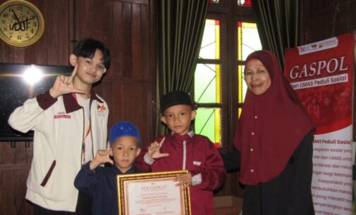 GASPOL Gen LIMAS x Nimas Ayu Pembayun Komitmen Wujudkan Anak Hebat Sumsel Cerdas Finansial