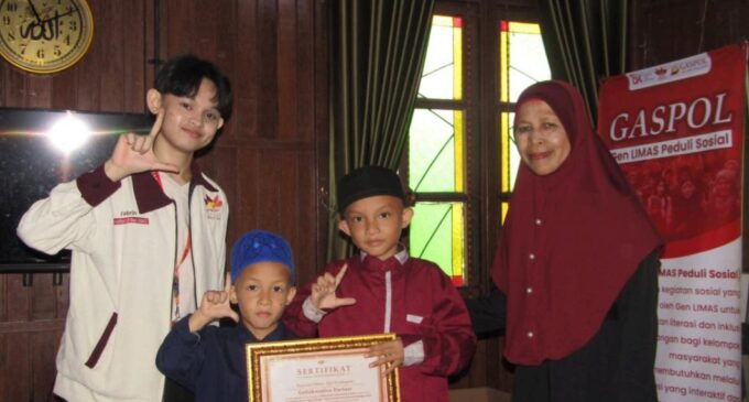 GASPOL Gen LIMAS x Nimas Ayu Pembayun Komitmen Wujudkan Anak Hebat Sumsel Cerdas Finansial