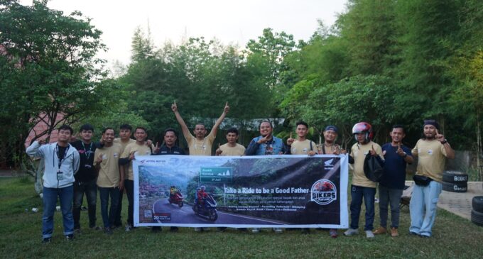 PCX Bikers Playland, Astra Motor Sumsel Ajak Komunitas Honda Pererat Kebersamaan Bersama Keluarga