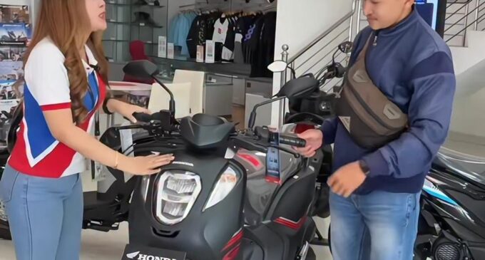 Penjualan Motor Honda Tumbuh Dua Digit