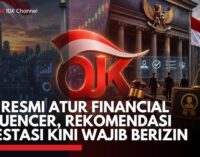 OJK Terbitkan Aturan Finfluencer, Akun Pelanggar Terancam Diblokir