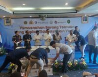 Botasupal Sumsel Musnahkan 24.476 Lembar Uang Rupiah Tidak Asli