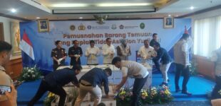 Botasupal Sumsel Musnahkan 24.476 Lembar Uang Rupiah Tidak Asli