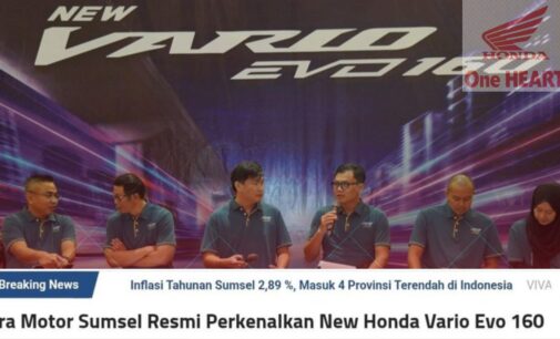 Astra Motor Sumsel Resmi Perkenalkan New Honda Vario Evo 160