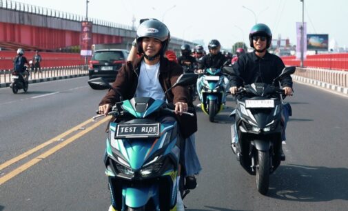 Semarak Vario 160 Evo-Nation di Palembang, City Rolling hingga Aksi Sosial Jadi Sorotan
