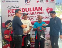 Ciptakan Kepedulian, Hadirkan Harapan, Astra Motor Sumsel Gelar Donor Darah HUT ke-56