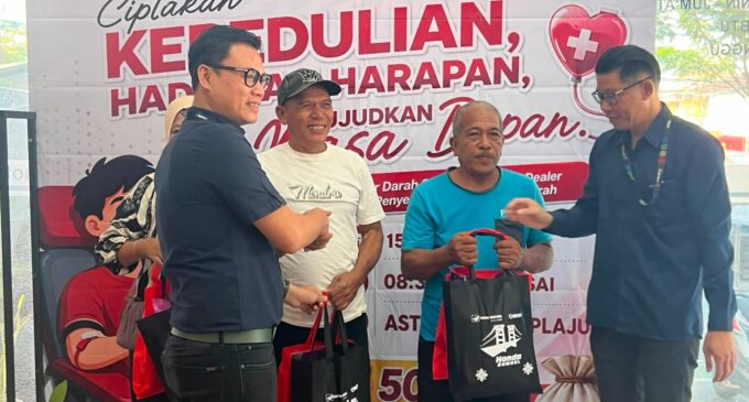 Ciptakan Kepedulian, Hadirkan Harapan, Astra Motor Sumsel Gelar Donor Darah HUT ke-56