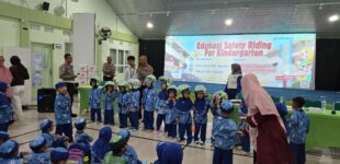Astra Motor Sumsel Terus Gaungkan #Cari_Aman Melalui Edukasi Safety Riding di Sekolah