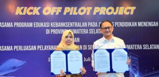 BI Sumsel Luncurkan Pilot Project Edukasi dan Penukaran Uang