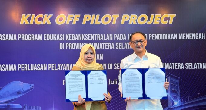 BI Sumsel Luncurkan Pilot Project Edukasi dan Penukaran Uang