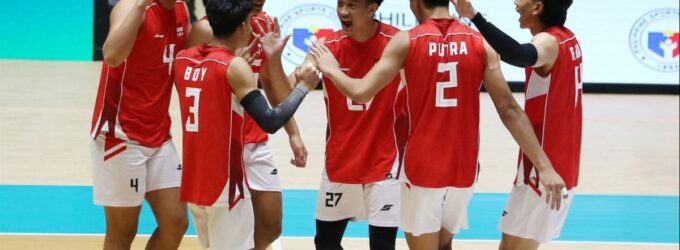 Sapu Bersih ! Timnas Voli Indonesia Libas Kamboja 3-0 Tanpa Ampun