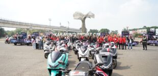 Astra Motor Sumsel Ajak Komunitas Honda Rayakan Kemerdekaan Lewat Convoy Merdeka