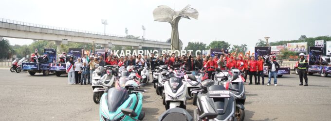 Astra Motor Sumsel Ajak Komunitas Honda Rayakan Kemerdekaan Lewat Convoy Merdeka