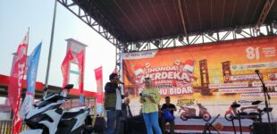 Honda Merdeka Hadir di Festival Perahu Bidar, Dukung Kelestarian Budaya Palembang