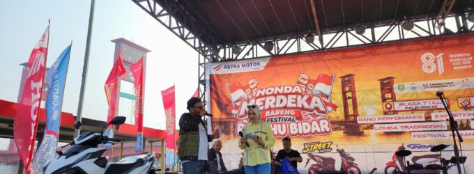 Honda Merdeka Hadir di Festival Perahu Bidar, Dukung Kelestarian Budaya Palembang