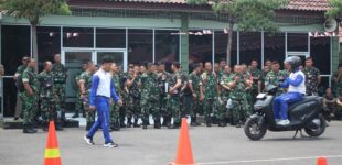 Honda Sumsel Bersama Kodam II Sriwijaya Gaungkan Budaya #Cari_Aman