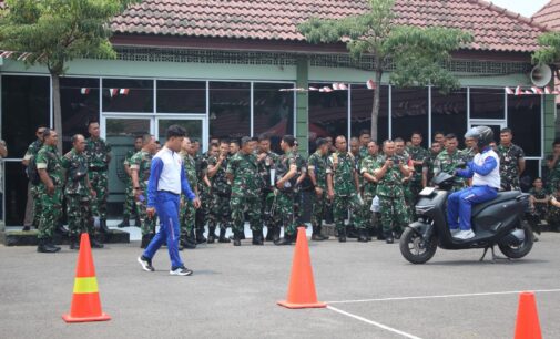 Honda Sumsel Bersama Kodam II Sriwijaya Gaungkan Budaya #Cari_Aman