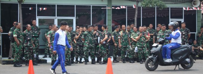 Honda Sumsel Bersama Kodam II Sriwijaya Gaungkan Budaya #Cari_Aman