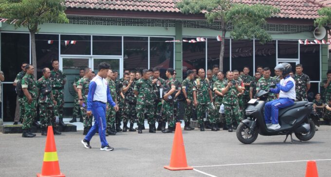 Honda Sumsel Bersama Kodam II Sriwijaya Gaungkan Budaya #Cari_Aman