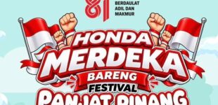 Merdeka Bareng Honda Makin Seru! 81 Pohon Pinang Siap di Jakabaring 29-30 Agustus