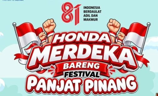 Merdeka Bareng Honda Makin Seru! 81 Pohon Pinang Siap di Jakabaring 29-30 Agustus