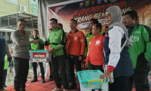 Agustus Terang Benderang, Kapolda Sumsel Beri Bantuan ke 500 Pahlawan Pencari Nafkah