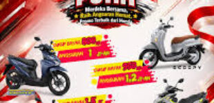 Daftar Promo Motor Honda Agustus 2026 Palembang :  BeAT, Scoopy, Vario DP Mulai Rp800 Ribu