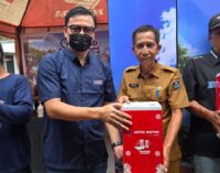 Satu Hati, Astra Motor Peduli, Hadir untuk Warga Terdampak Kabut Asap Karhutla di Kayuagung
