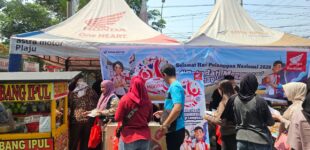 Rayakan Harpelnas, Astra Motor Sumsel Berikan Apresiasi bagi Konsumen Setia Honda