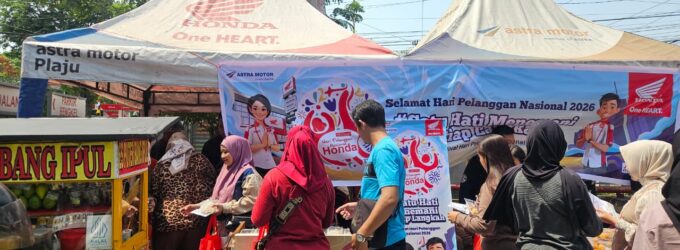 Rayakan Harpelnas, Astra Motor Sumsel Berikan Apresiasi bagi Konsumen Setia Honda