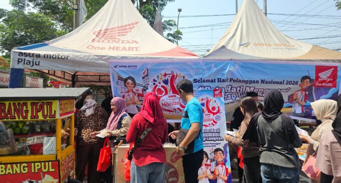 Rayakan Harpelnas, Astra Motor Sumsel Berikan Apresiasi bagi Konsumen Setia Honda
