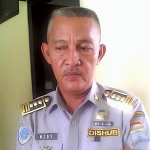Kepala Bidang (Kabid) Pengawasan dan Pengendalian Operasional Dishub Kota Palembang Isranedy