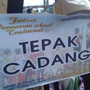 Tepak Cadang, Salah Satu Permainan Anak Tradisional yang dimankan di BKB