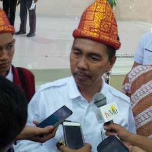 Wakil Gubernur Sumsel, Ishak Mekki menghadiri Tablig Akbar IMM UMP dalam rangka menyambut Milad IMM ke 53 di auditorium PW Muhammdyah Palembang jalan A.Yani Selasa, (143)
