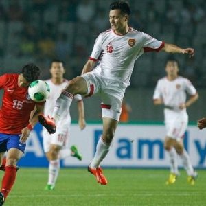 china vs korsel