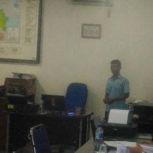 Widodo di ruang penyidik