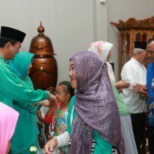 Foto Open House Idul Adha
